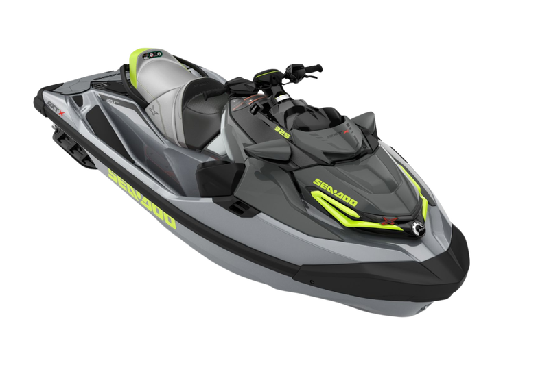 SEA DOO RXT-X RS 325 (Tech Package) - Ice Metal / Manta Green - 2025